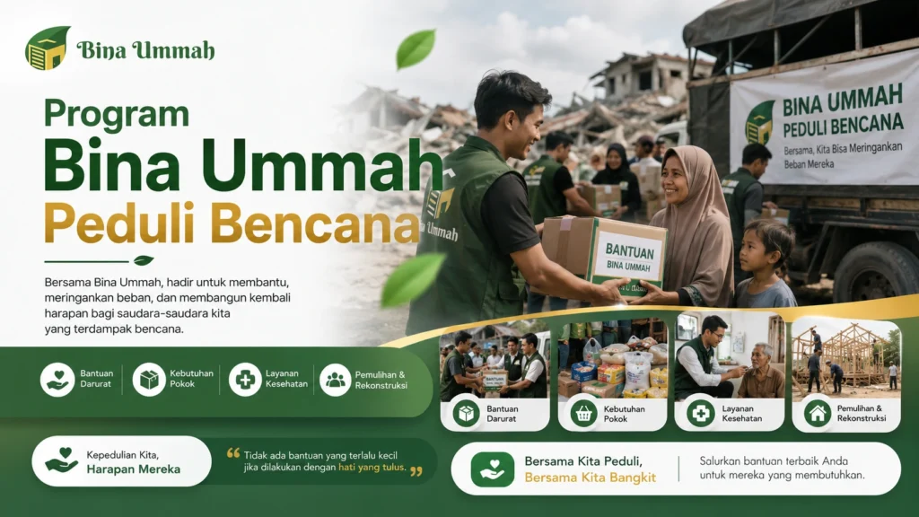 Program Bina Ummah Peduli Bencana