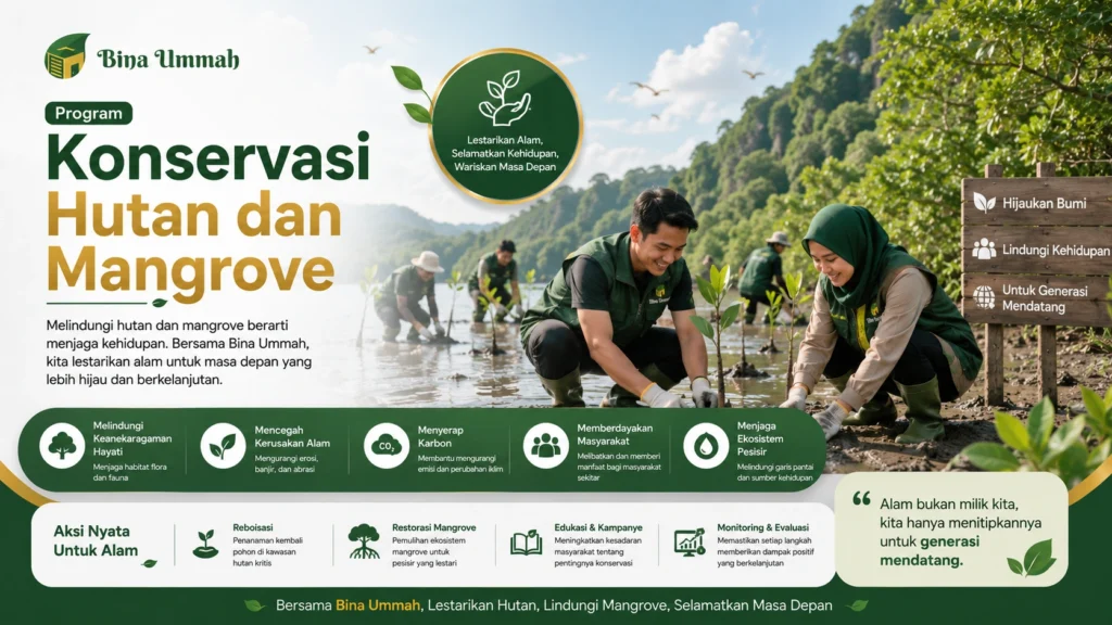 Program Konservasi Hutan dan Mangrove