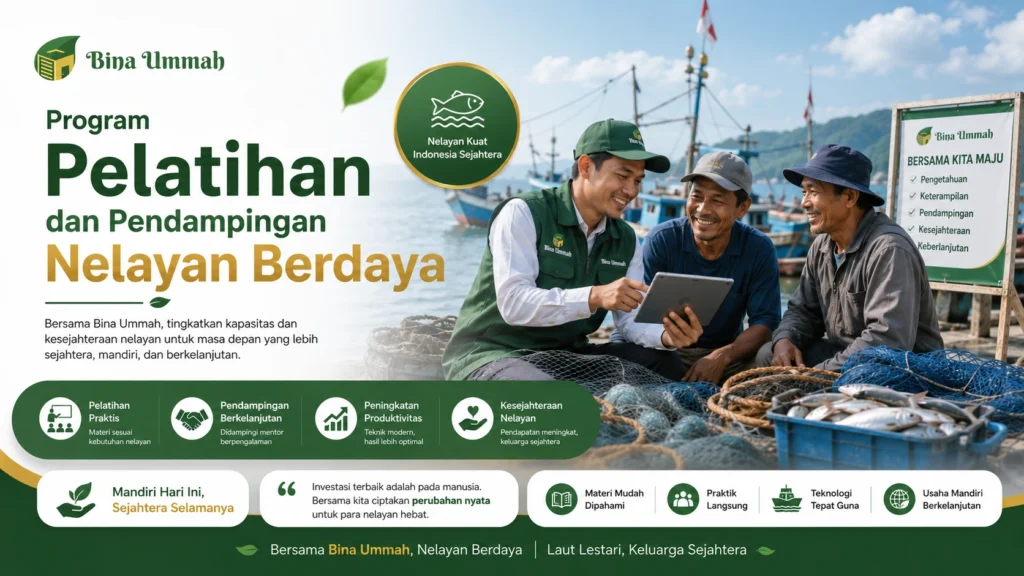 Program Pelatihan dan Pendampingan Nelayan Berdaya