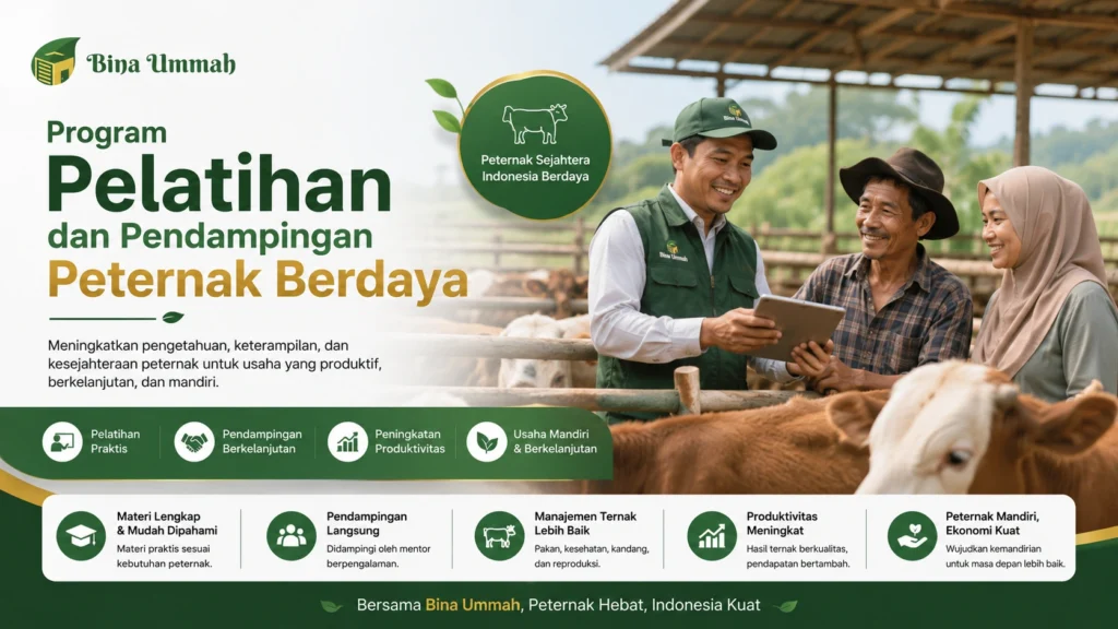 Program Pelatihan dan Pendampingan Peternak Berdaya