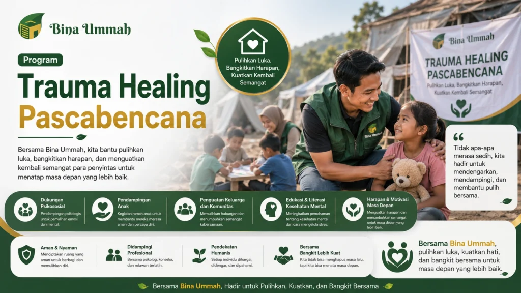 Program Trauma Healing Pascabencana